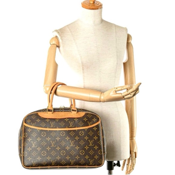 Authenticated Louis Vuitton Trouville Handbag Shoulder Bag Tote Purse - Picture 16 of 16